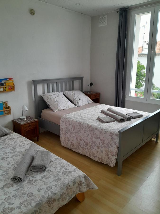 Villa la Désirée - haut de villa,62m2 , 3 pièces , 6 lits, 8 persons max,120m2 Jardin avec parking Antibes Extérieur photo